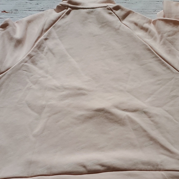 🆕️ PUMA LADIES HALF-ZIP PINK PULLOVER SWEATER - Picture 11 of 12